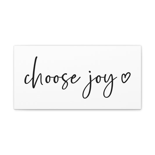 Choose Joy Canvas Wall Art