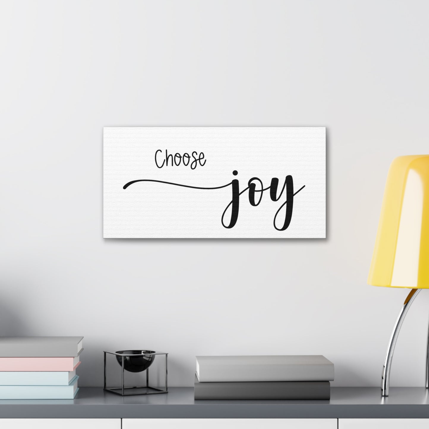 Choose Joy Canvas Print