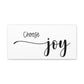 Choose Joy Canvas Print