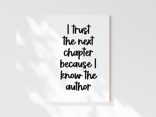 I know the author Canvas Print