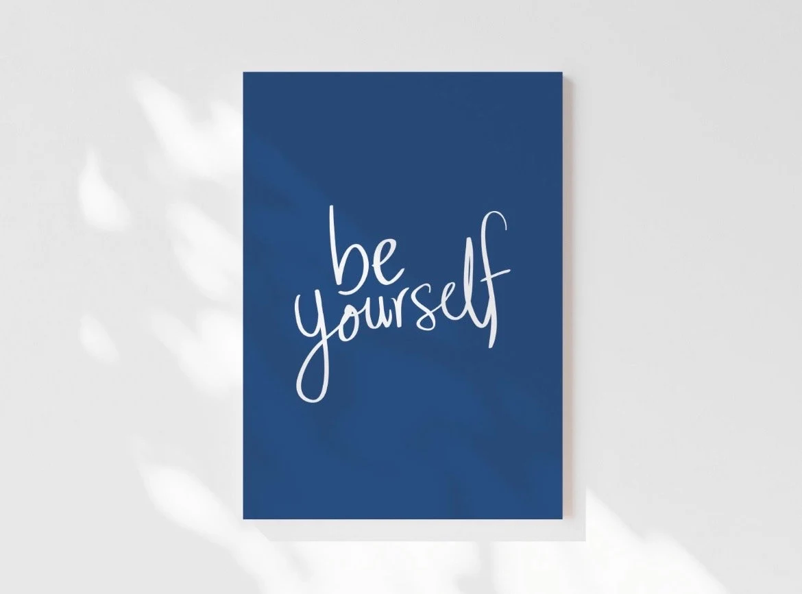 Be Yourself Canvas Print