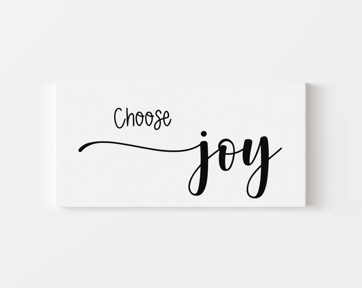 Choose Joy Canvas Print