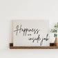 Happiness is an Inside Job Canvas Print